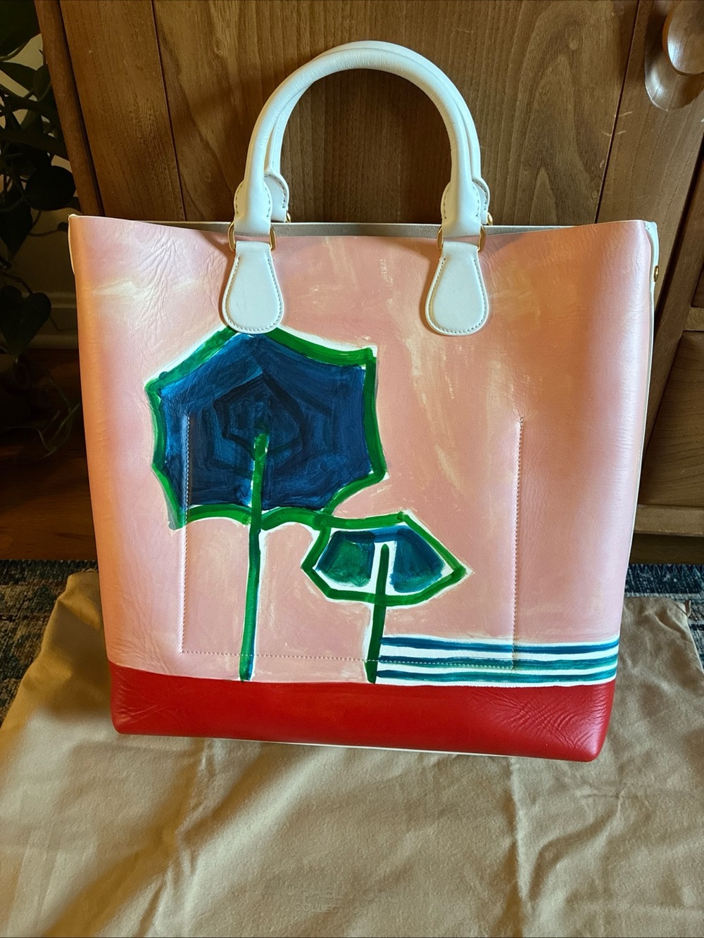 Michael Kors Collection Dandridge Umbrella Tote Bag NWT - Picture 2 of 10